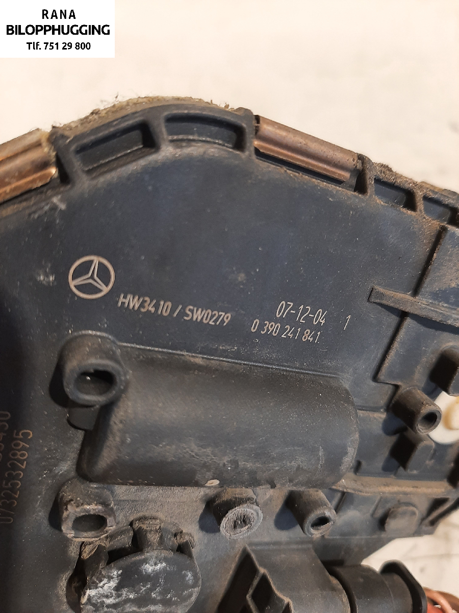 Viskermotor frontrute til Mercedes E-Klasse 2006-2009 (Fase 2) (W211) (W211) (MERCEDES|A2118204842|)