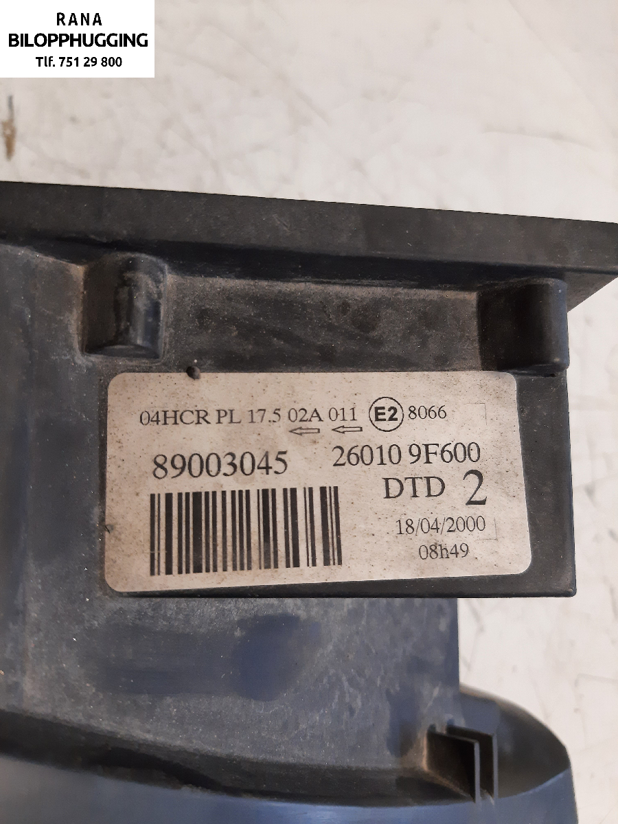 Frontlykt høyre halogen til Nissan Primera 2002-2007 (P12) (P12) (|89003045)