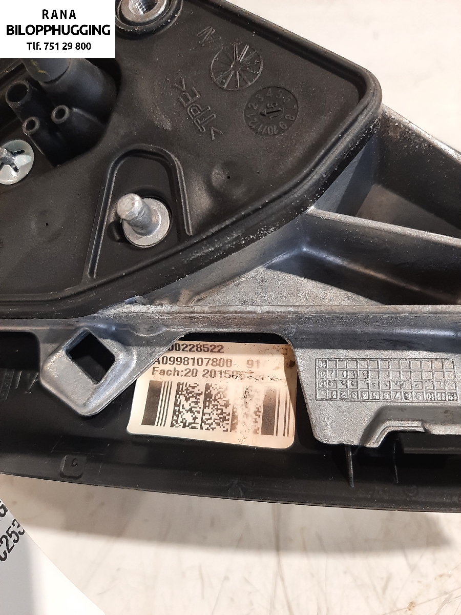 Speil høyre til Mercedes GLC 2015-2022 (X253) (X253) (MERCEDES|A0998107800|)