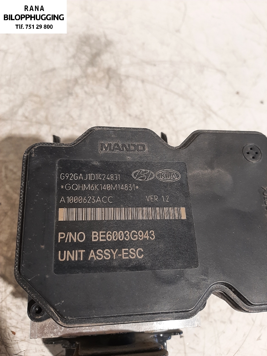 ABS sentral til Kia Rio 2011-2017 Type III  (KIA|589201W570|)