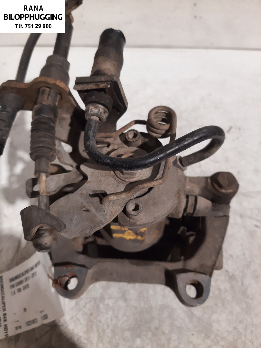Bremsecaliper høyre bak til VW Caddy 2010-2015 (Type III, Fase 2)  (1,6 TDI|2K5615424|)