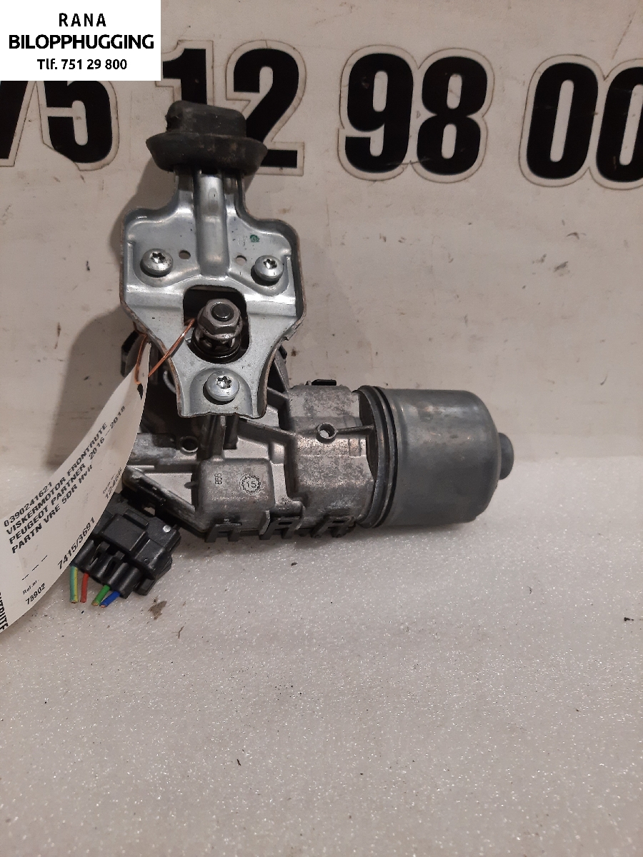 Viskermotor frontrute til Peugeot Partner 2015-2019 (Type II, Fase 2)  (PEUGEOT|0390241621|)