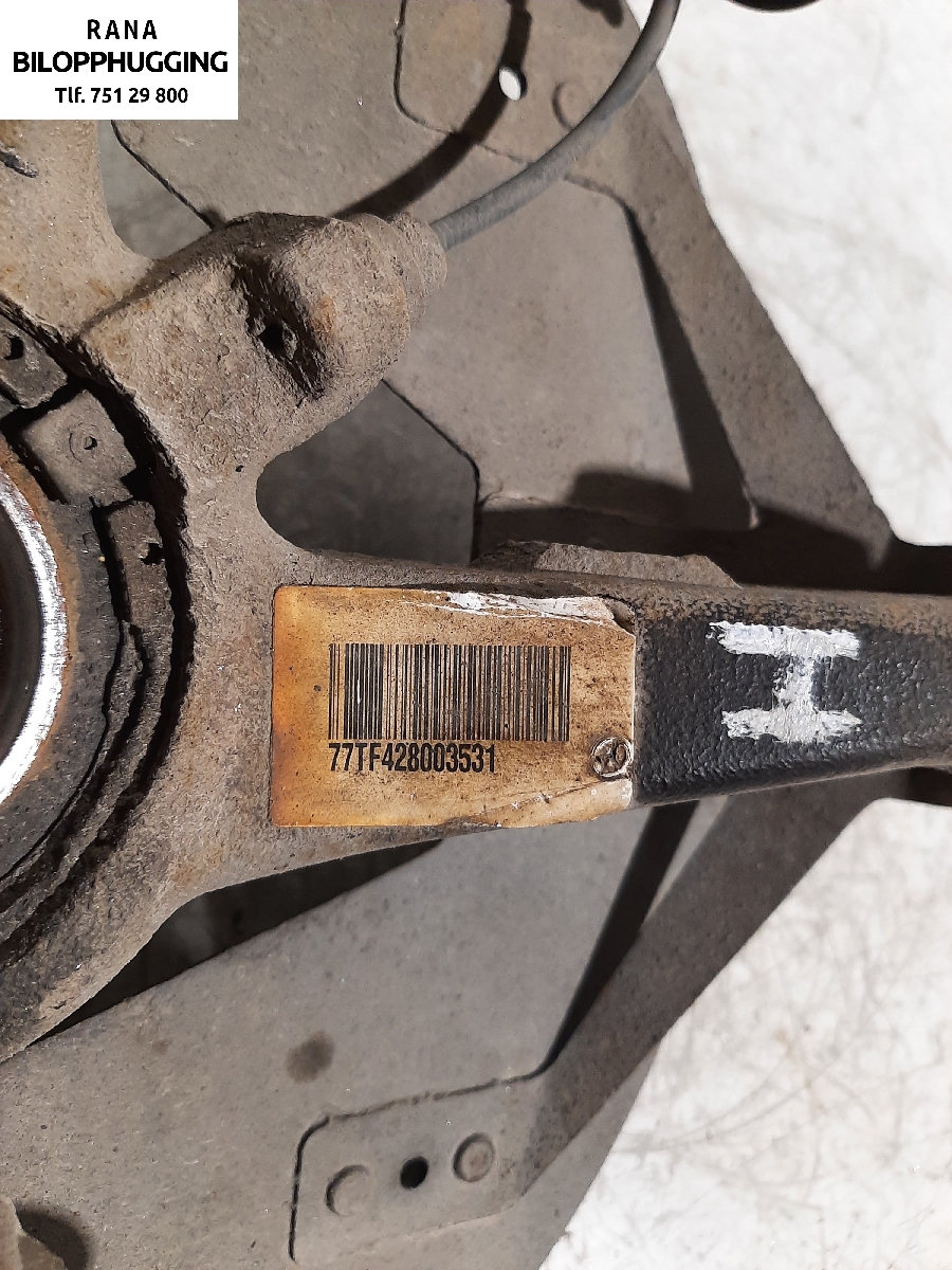 Hjulnav høyre foran til Peugeot 508 2011-2014 (Type I, Fase 1)  (PEUGEOT|1607018180|)