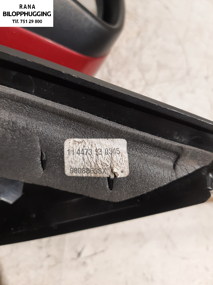 Speil venstre til Peugeot 308 2013-2021 (Type II)  (1,6 EP6CDT bensin|98088638XT|)