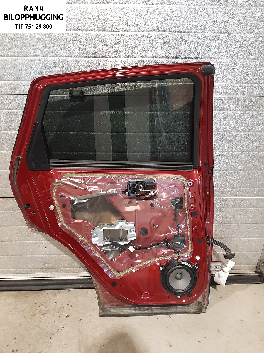 Dør venstre bak til Nissan Qashqai 2010-2014 (Type I, Fase 2)  (NISSAN|H2153JD0MO|)