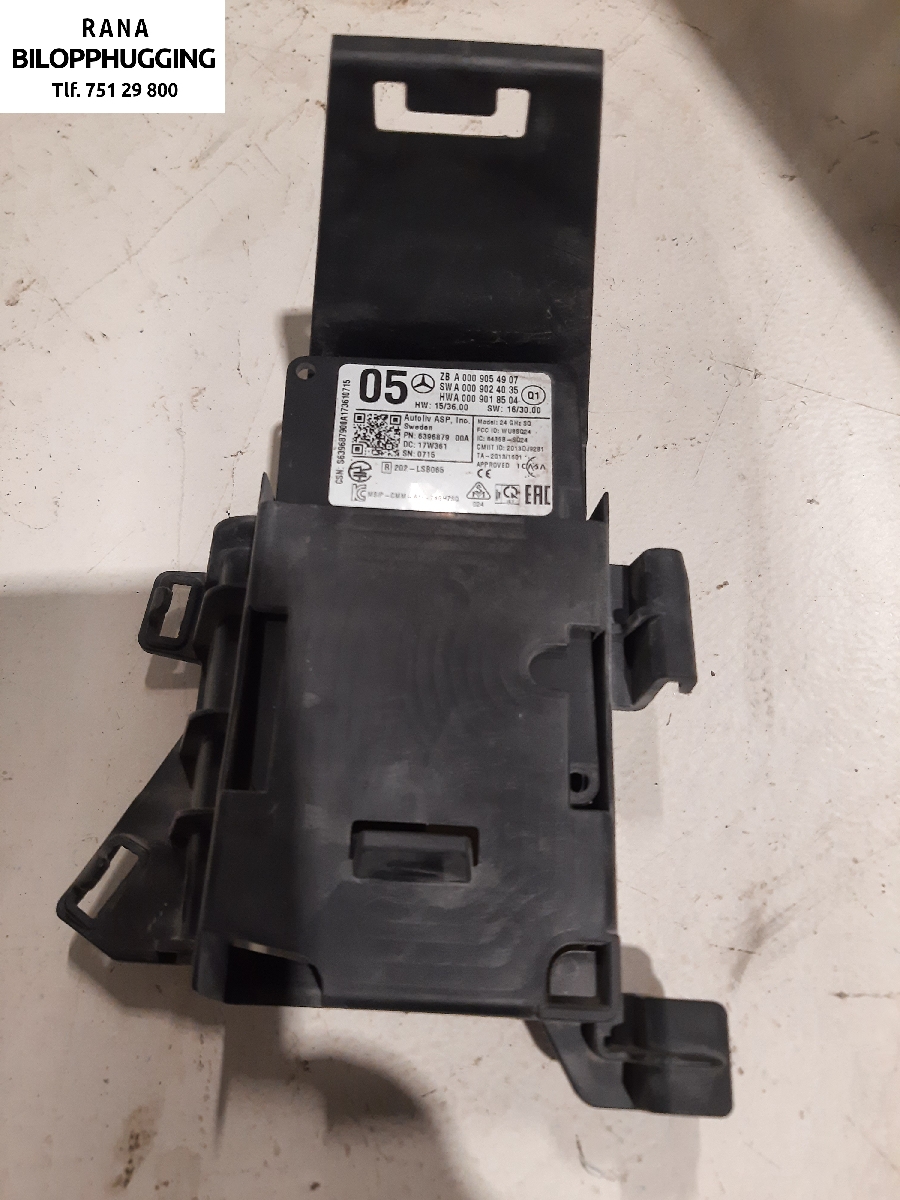 Sensor radar til Mercedes GLA 2014-2020 (X156) (X156) (MERCEDES|A0009024035||A0009054907)