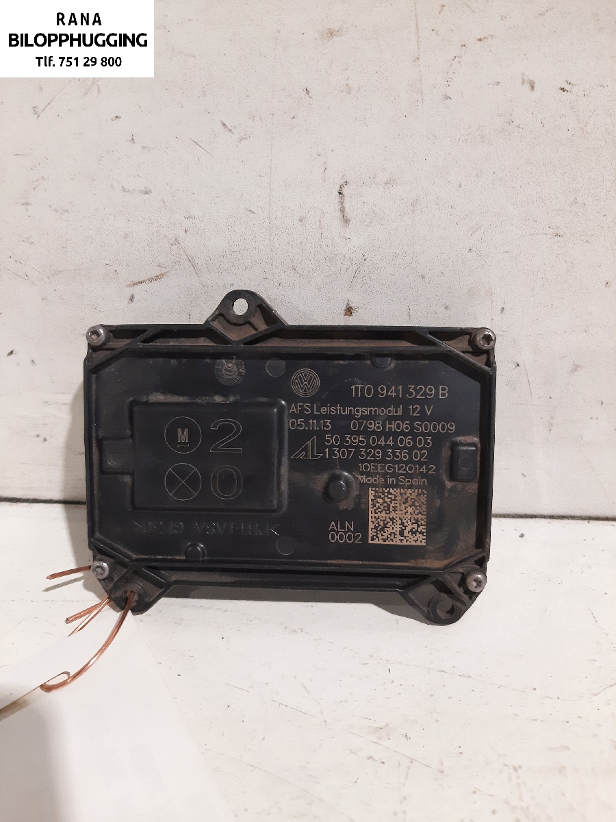 Styreenhet xenon/ballast til Škoda Octavia 2013-2016 (Type III, Fase 1)  (combi 1,6 TDI (5ES) disel|1T0941329B|)