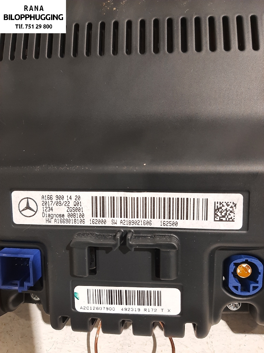 Diverse deler til Mercedes GLA 2014-2020 (X156) (X156) (MERCEDES|A1669001420|)