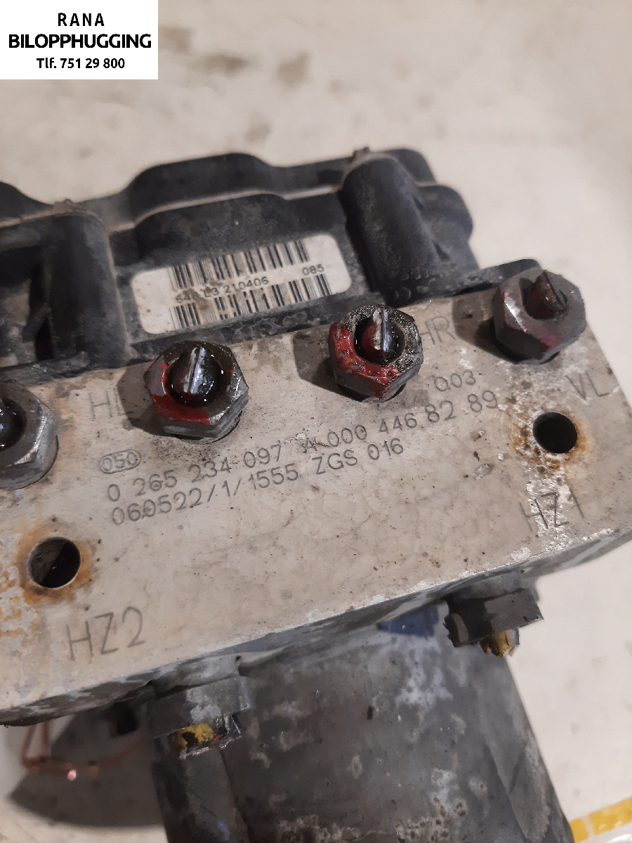 ABS sentral til VW Crafter 2006-2011 (Type I, Fase 1)  (VOLKSWAGEN|2E0614117|)