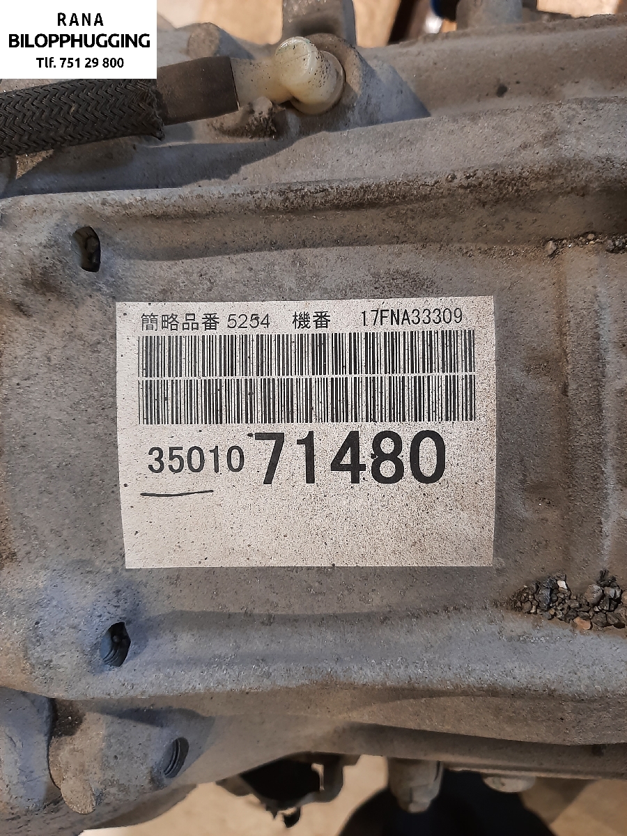 Girkasse automat til Toyota Hilux 2016-2020  (TOYOTA|3500071480|)