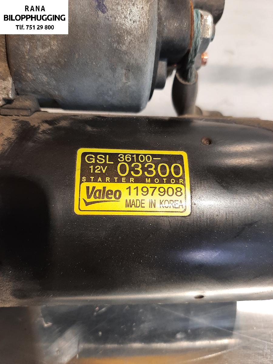 Starter til Kia Rio 2011-2017 Type III  (KIA||NBS 2855|3610003300)