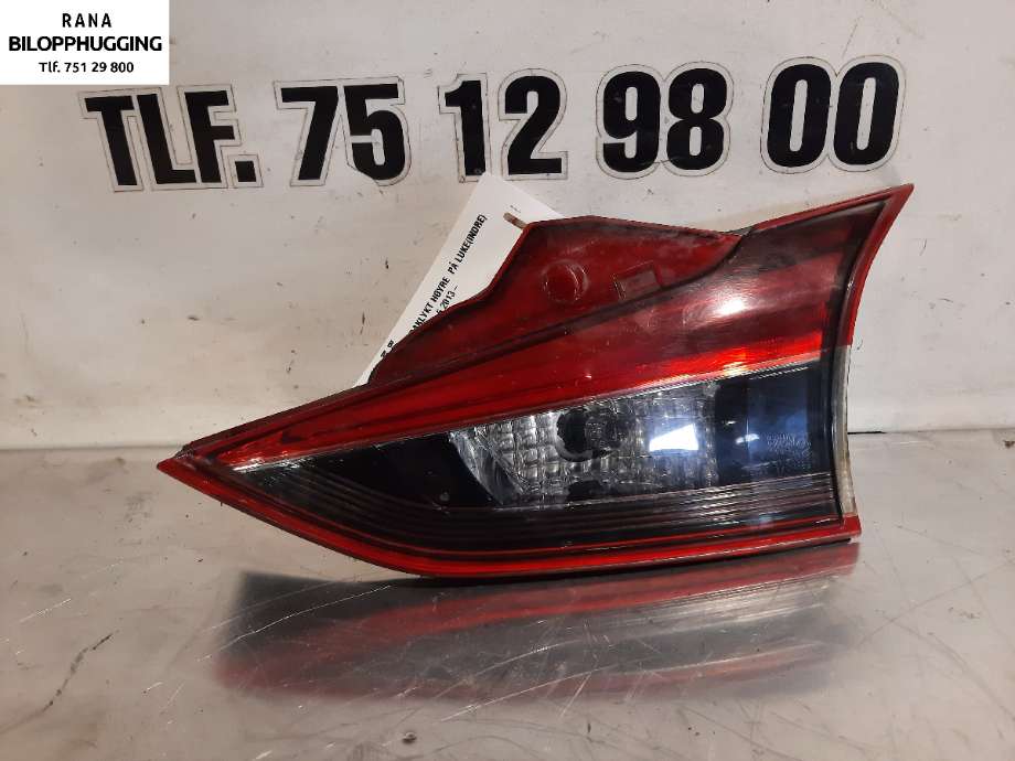 Baklykt høyre indre til Mazda 6, 2013-2015 (Type III, Fase 1)  (MAZDA|GHR2513F0B)