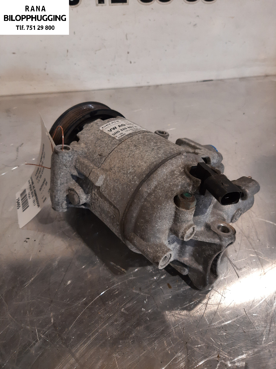 Aircondition kompressor til VW Polo 2009-2014 (Type V, Fase 1)  (VOLKSWAGEN||DCP32060|5NO820803A)