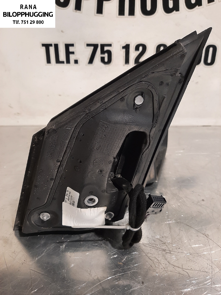 Speil høyre til VW Polo 2009-2014 (Type V, Fase 1)  (VOLKSWAGEN|6R1857508M|)