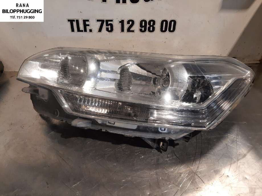 Frontlykt venstre halogen til Citroën C5 2008-2017 (Type II)  (c5|6208J4|)
