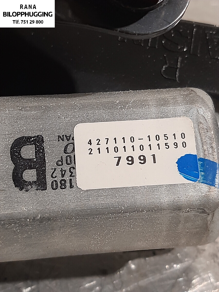 Baklukeåpner motor til Mitsubishi Outlander 2012-2015 (Type III, Fase 1)  (MITSUBISHI|5813A097|)