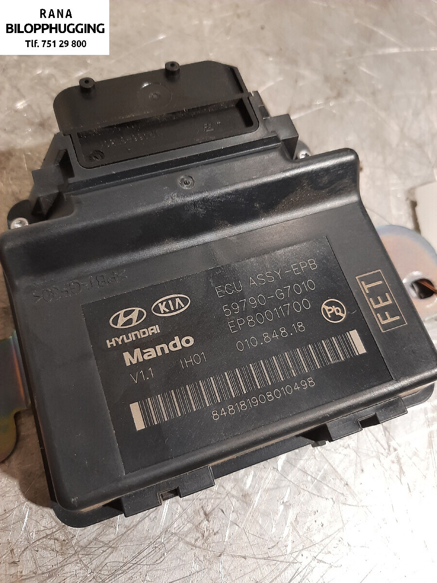 Styreenhet elektrisk parkbrems (EPB - Electric Parking Brake) til Hyundai Ioniq Electric 2019-->> (Fase 2) (HYUNDAI|59790G7010|)