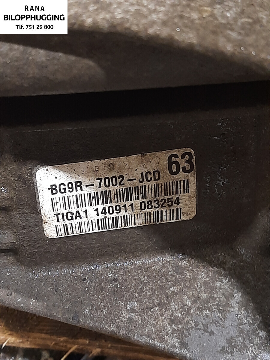 Girkasse manuell 6-trinn til Volvo V60 2010-2013 (Type I, Fase 1)  (VOLVO||36051127)