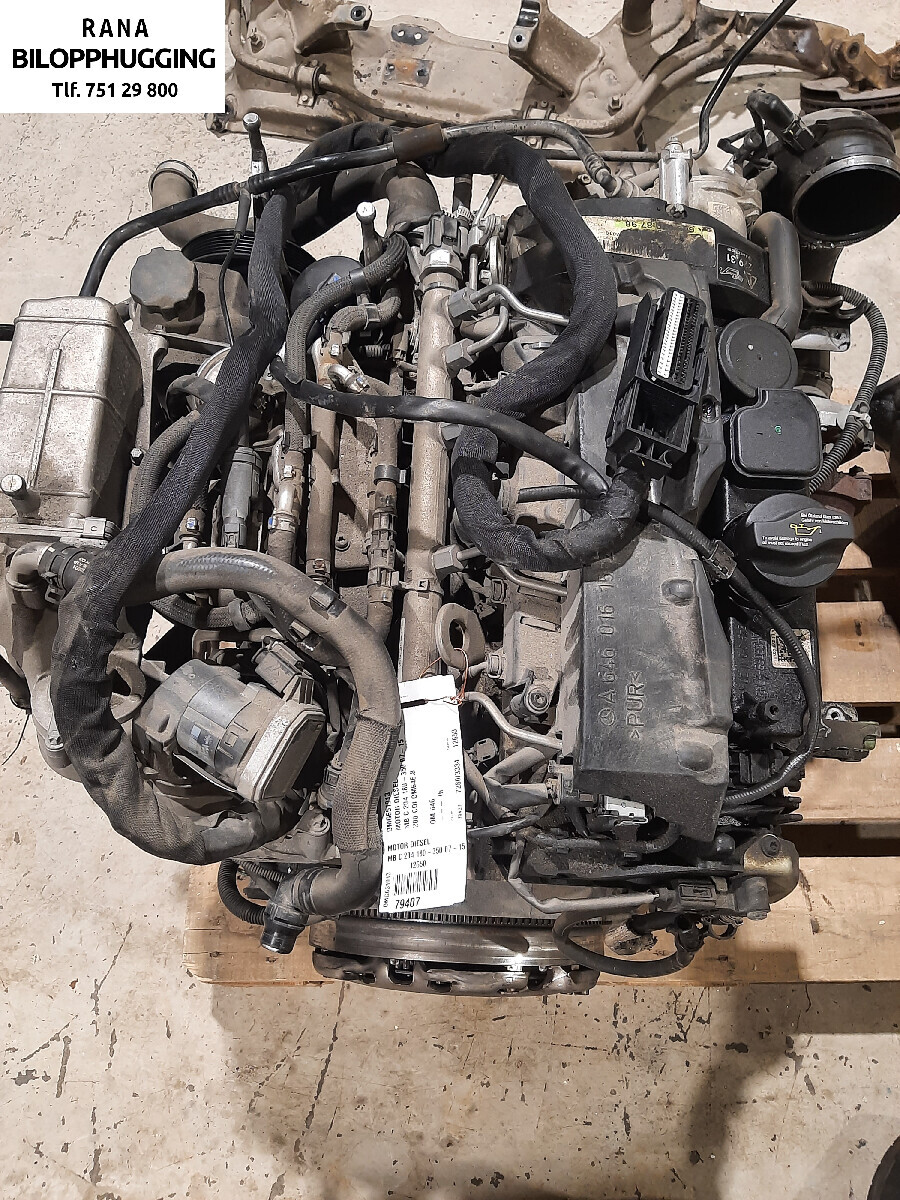 Motor diesel til Mercedes C-Klasse 2007-2011 (Fase 1) (W204) (W204) (MERCEDES|OMG651913|OM 646|)