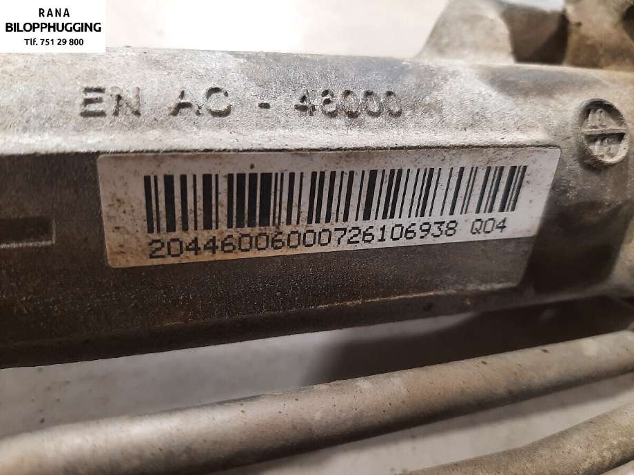 Tannstang til Mercedes C-Klasse 2007-2011 (Fase 1) (W204) (W204) (MERCEDES|A2044606500||A20411011017)