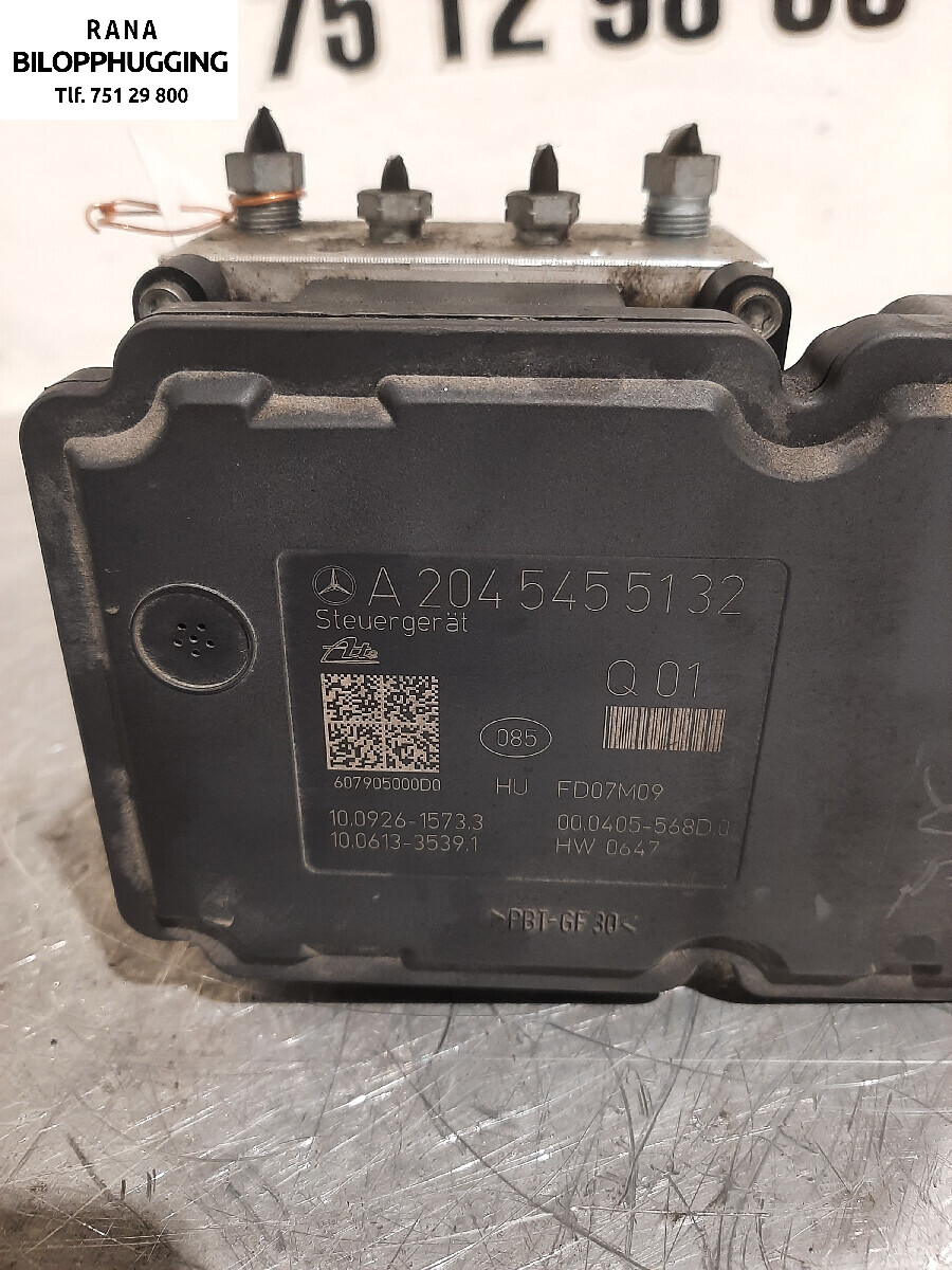 ABS sentral til Mercedes C-Klasse 2007-2011 (Fase 1) (W204) (W204) (MERCEDES|A0064313112|)