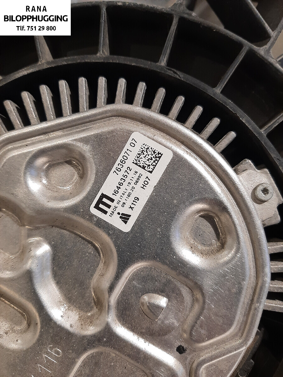 Kjølevifte til BMW 2-Serie 2014-2021 (F22/F23) (F22/F23) (BMW|17427646410|)