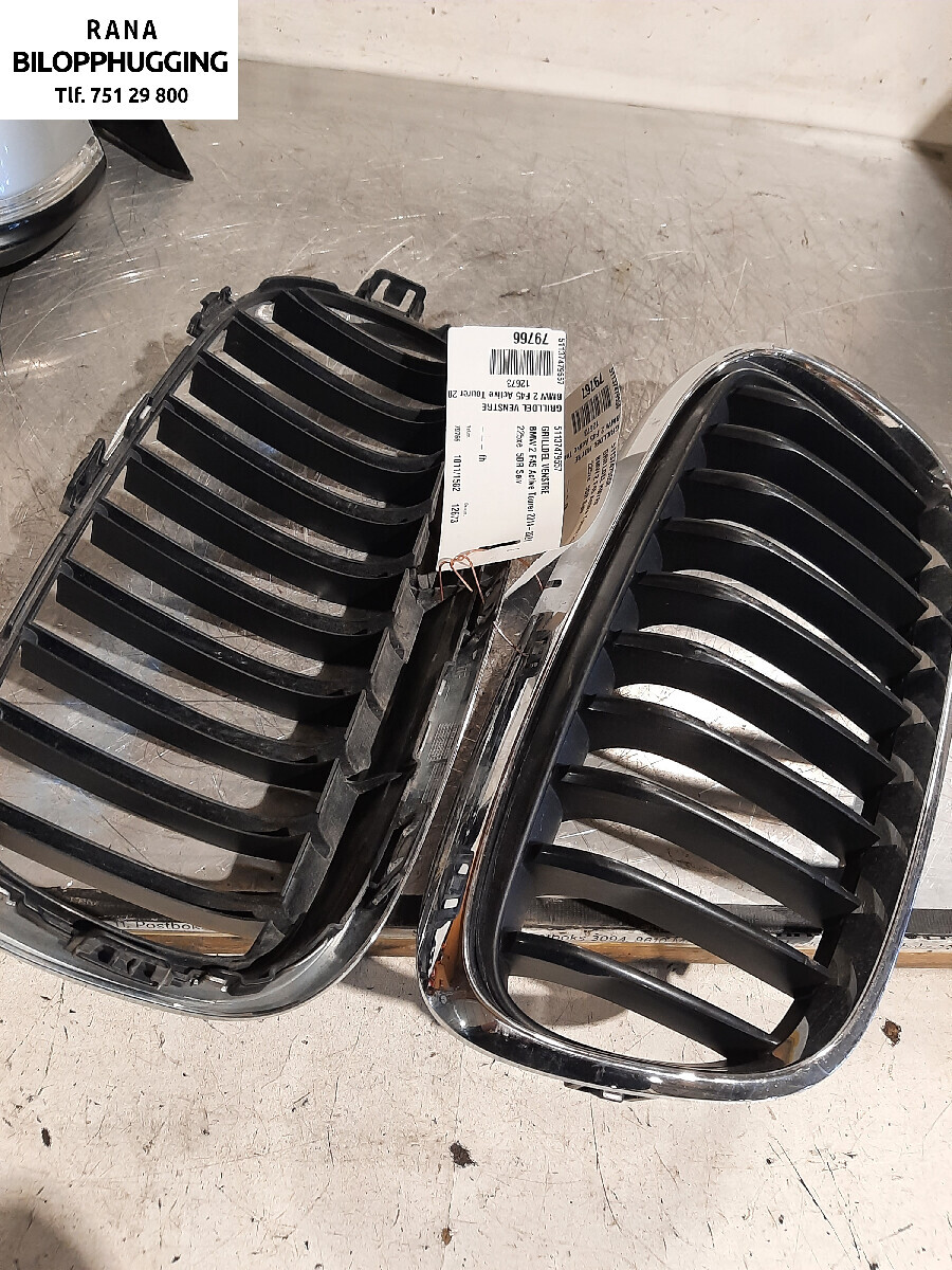 Grill høyre til BMW 2-Serie 2014-2021 (F22/F23) (F22/F23) (BMW|51137479558|)