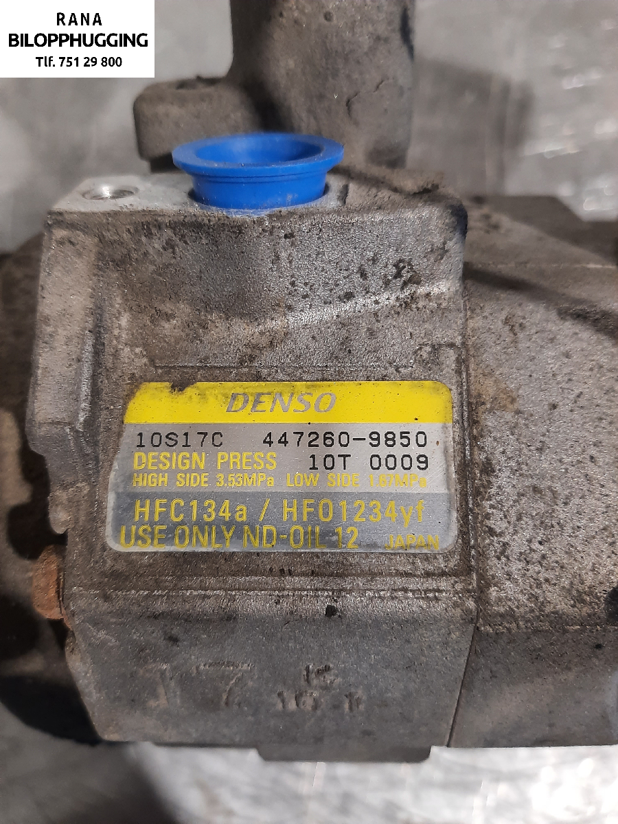 Aircondition kompressor til Mitsubishi Pajero 2016-2019 (Type IV, Fase 2) (MITSUBISHI|7813A938||4472609850)