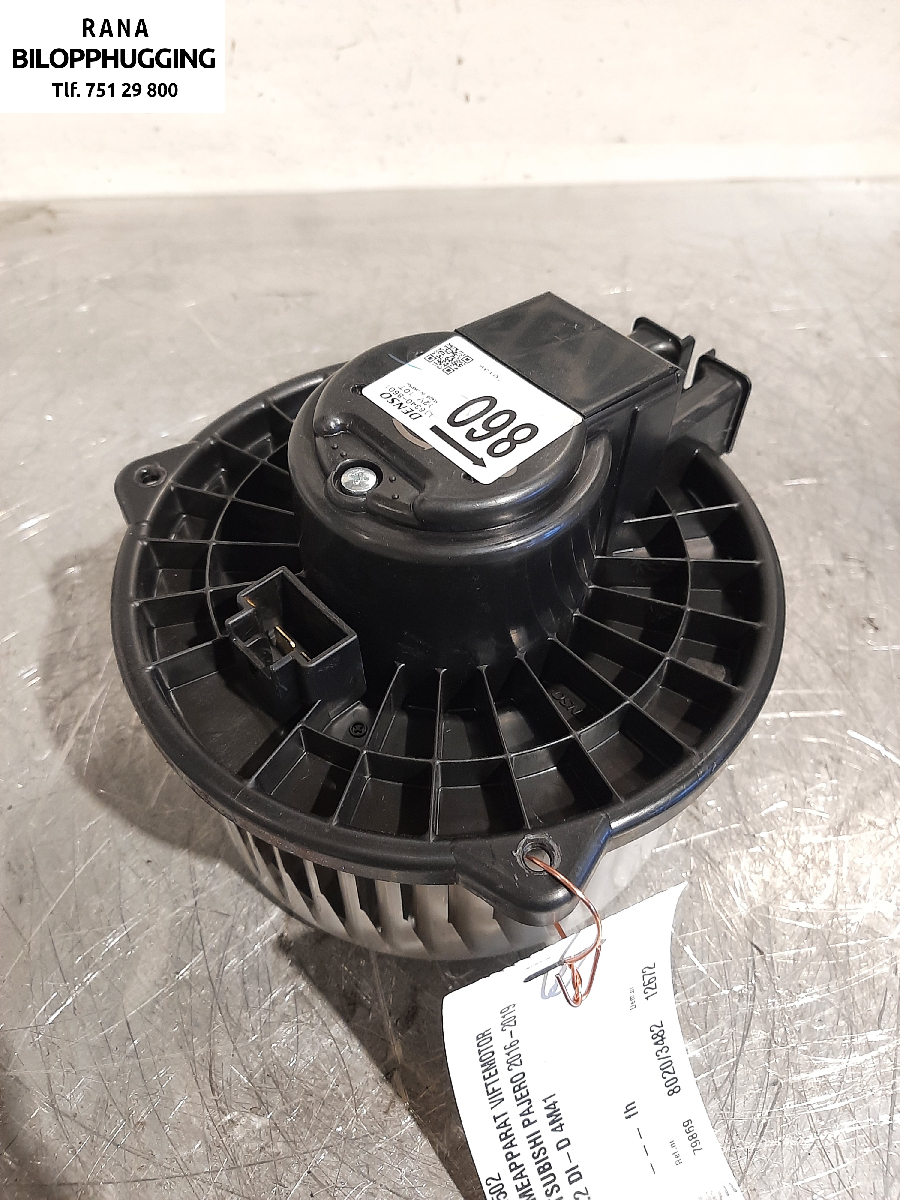 Varmeapparat motor til Mitsubishi Pajero, 2016-2019 (Type IV, Fase 2) (MITSUBISHI|7801A502)