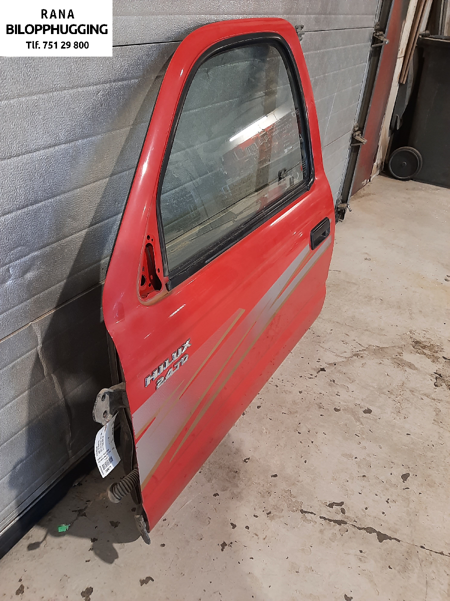 Dør venstre 2dørs til Toyota Hilux 1998-2001 (2,4 TD 2LT|6700235580|)