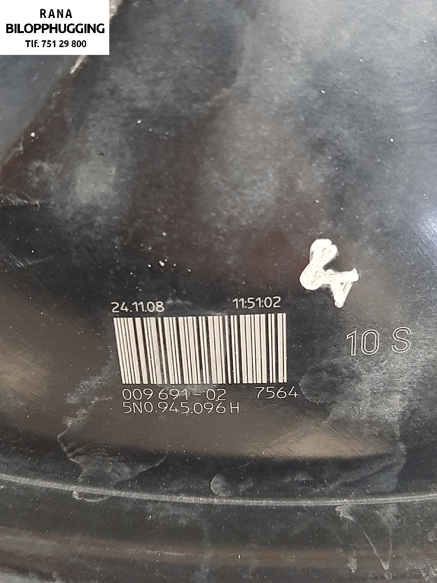 Baklykt høyre til VW Tiguan 2007-2011 (Type I, Fase 1)  (VOLKSWAGEN|5N0945096H|)