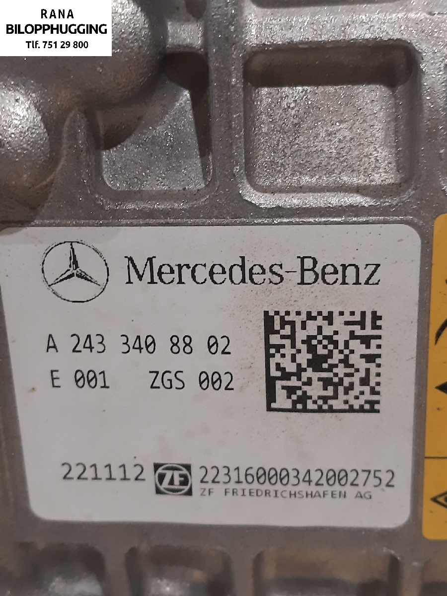 Motor elbil bak til Mercedes EQA 2021-->>  (MERCEDES|A2433408802|)
