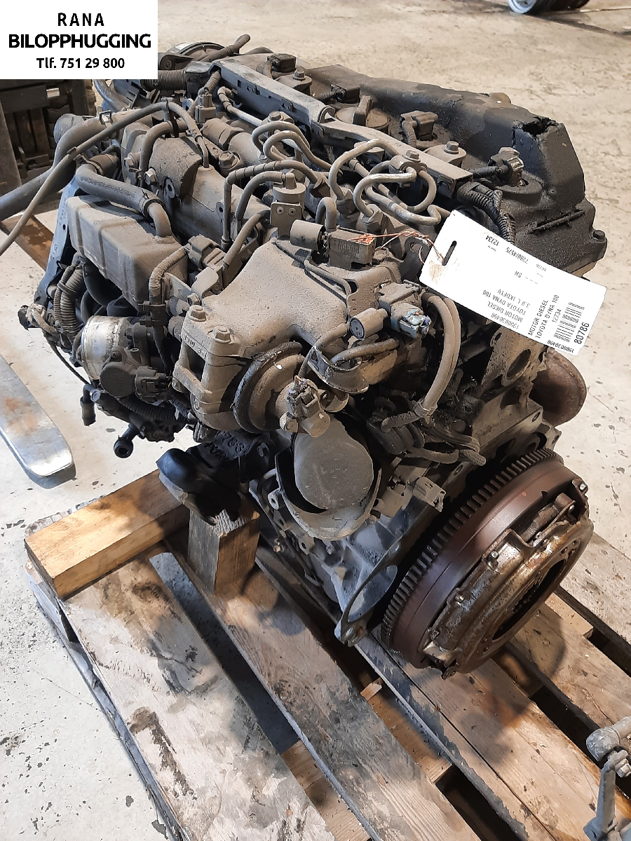 Motor diesel til Toyota Dyna 100 1975-->> (100 3,0 L|1900030490|)