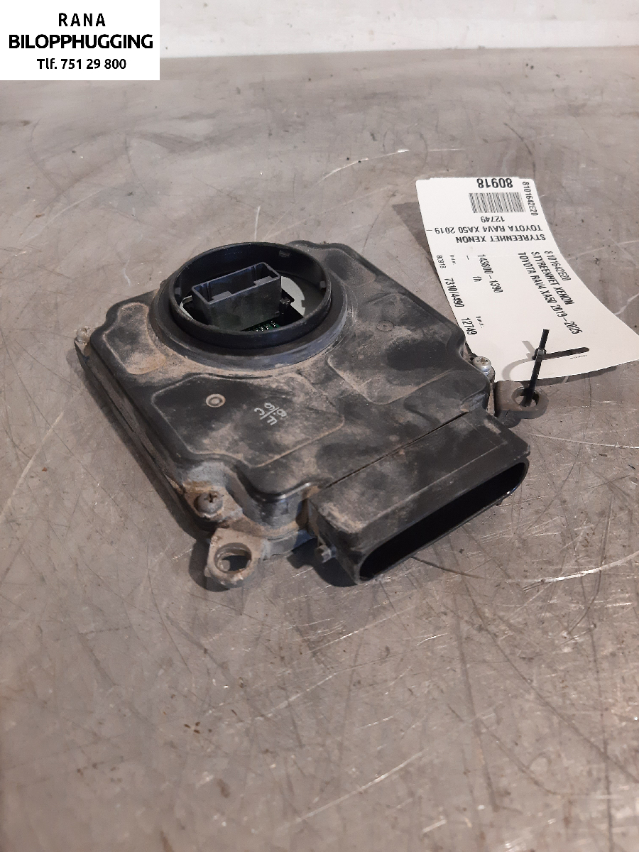 Styreenhet xenon/ballast til Toyota RAV4 2019-->> (Type V)  (TOYOTA|8101642E20|143800-1390|89908-42150)