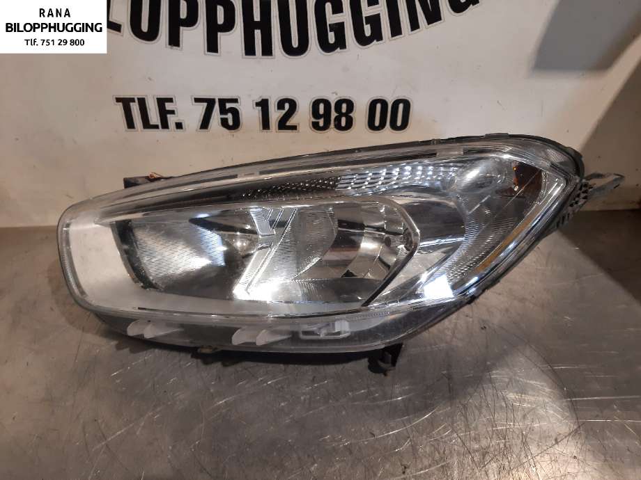 Frontlykt venstre halogen til Ford Transit Courier 2014-2018 (Type I, Fase 1)  (ET7613W030AM|)
