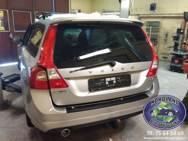 Volvo V70 2007-2013 (Type III, Fase 1) , Motorkode: D5204T3, Girkassekode: 