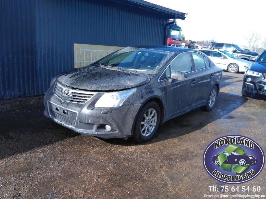 Toyota Avensis 2009-2015 (Type III, Fase 1) , Motorkode: 1AD-FTV, Girkassekode: