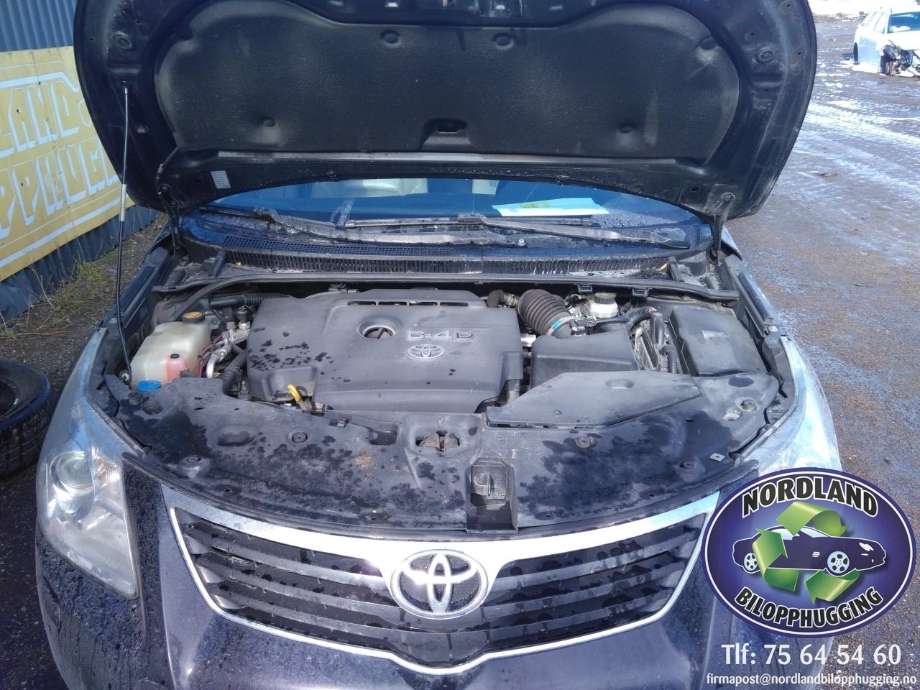 Toyota Avensis 2009-2015 (Type III, Fase 1) , Motorkode: 1AD-FTV, Girkassekode:
