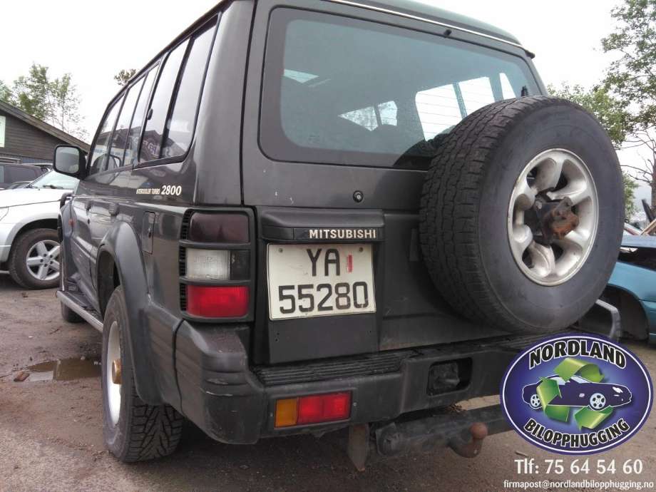 Mitsubishi Pajero 1992-1999 (Type II) , Motorkode: , Girkassekode: 