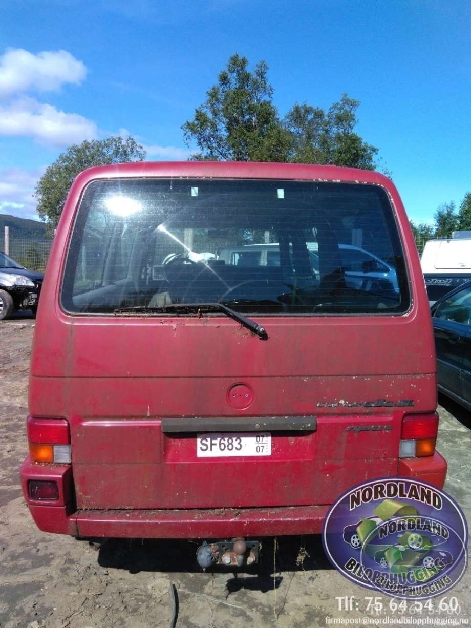 VW Transporter / Caravelle 1990-2003 (T4) (T4), Motorkode: AAB, Girkassekode: 