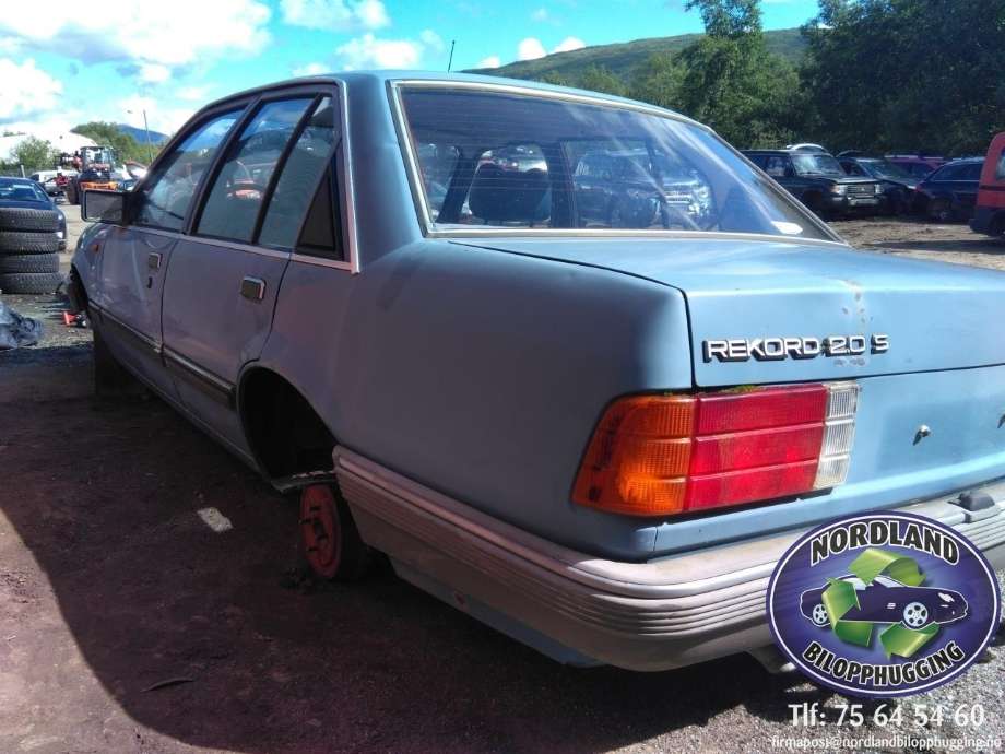 Opel Rekord E 1983-1986 , Motorkode: , Girkassekode: