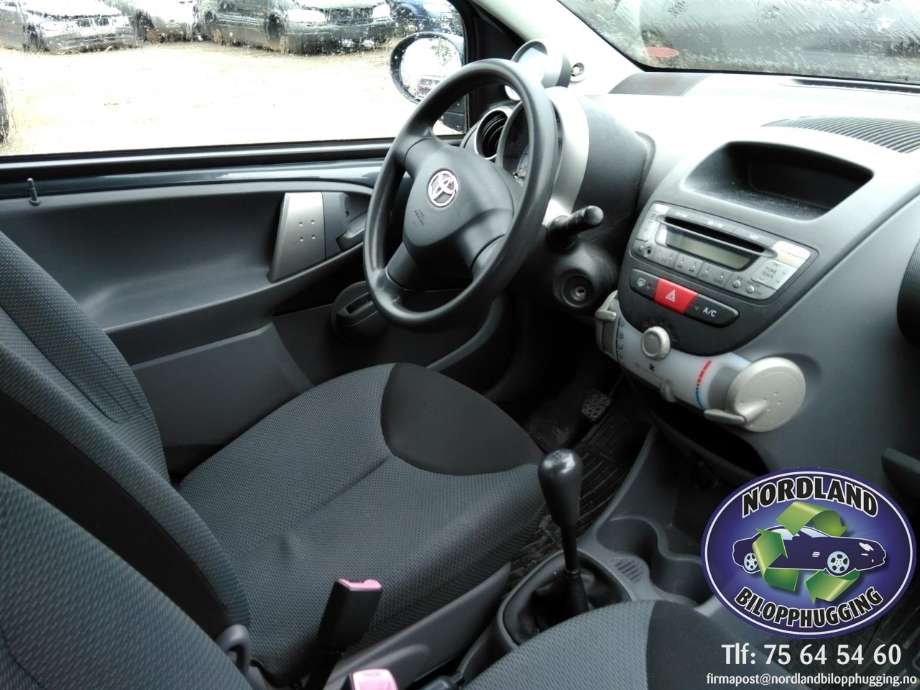Toyota Aygo 2005-2014 (Type I) , Motorkode: 1KR-FE, Girkassekode: 