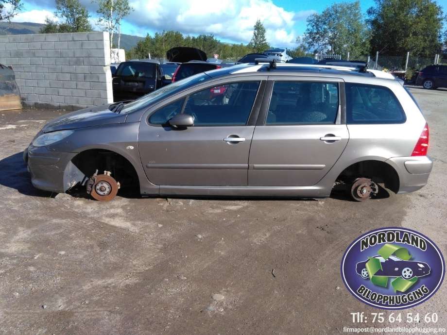 Peugeot 307 2005-2008 (Fase 2) , Motorkode: 9HX, Girkassekode: 