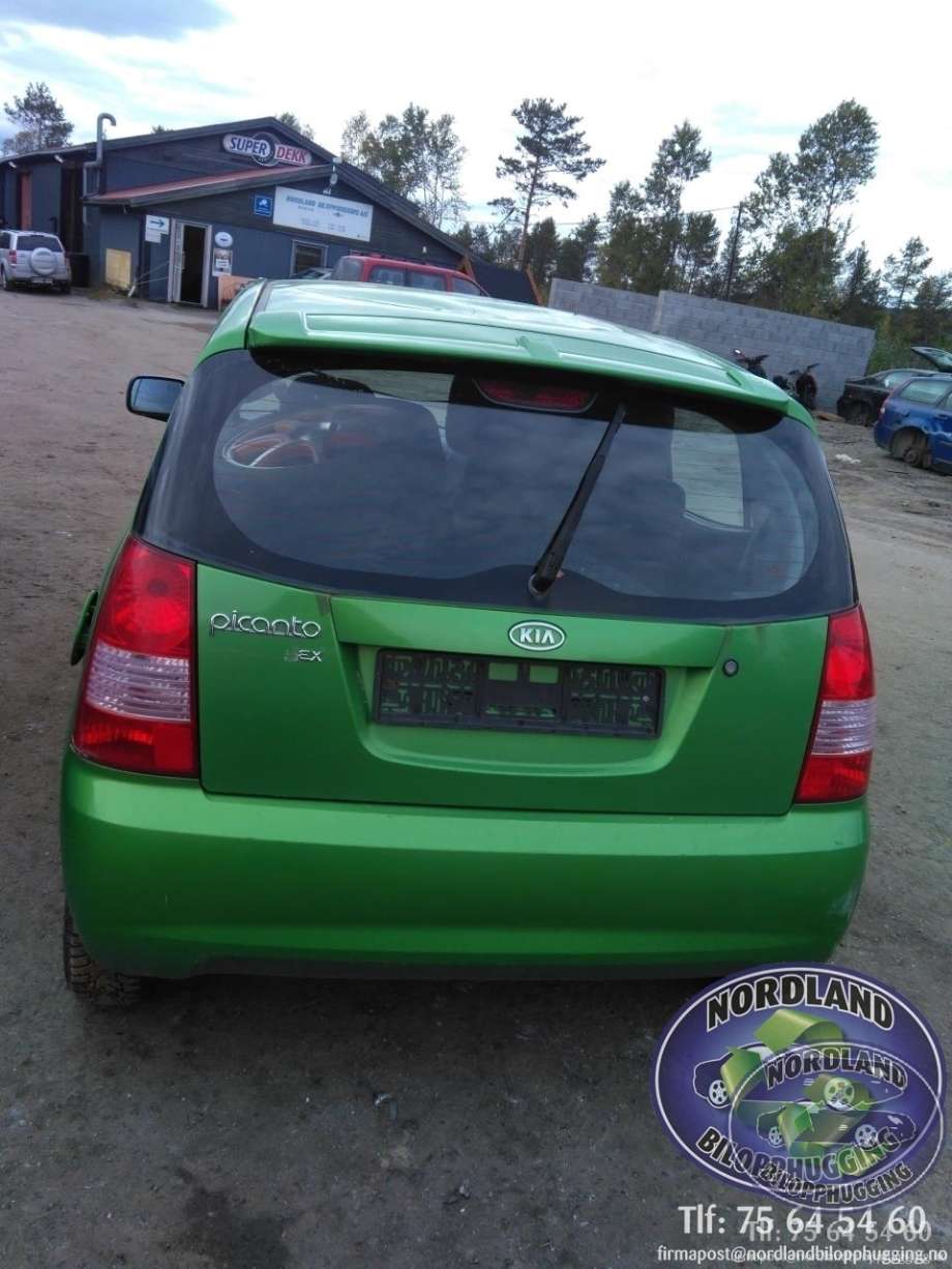 Kia Picanto 2004-2009 (Type I, Fase 1) , Motorkode: G4HG, Girkassekode: