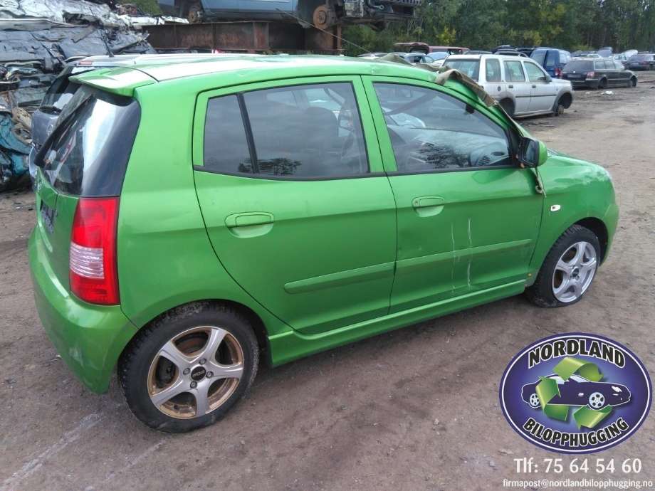 Kia Picanto 2004-2009 (Type I, Fase 1) , Motorkode: G4HG, Girkassekode: