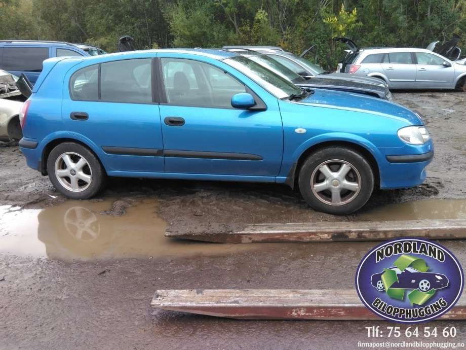 Nissan Almera 2000-2003 (Fase 1) (N16) (N16), Motorkode: QG15, Girkassekode: 