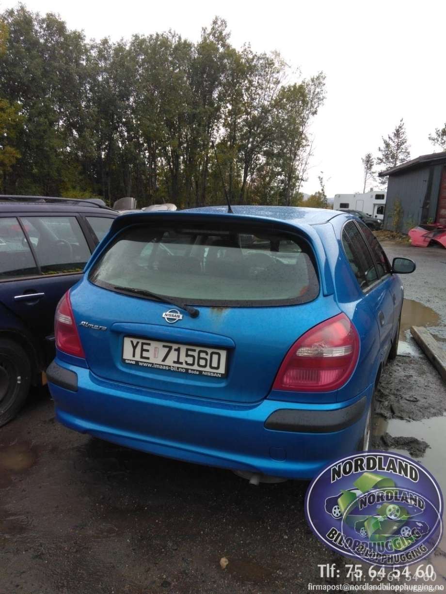 Nissan Almera 2000-2003 (Fase 1) (N16) (N16), Motorkode: QG15, Girkassekode: 