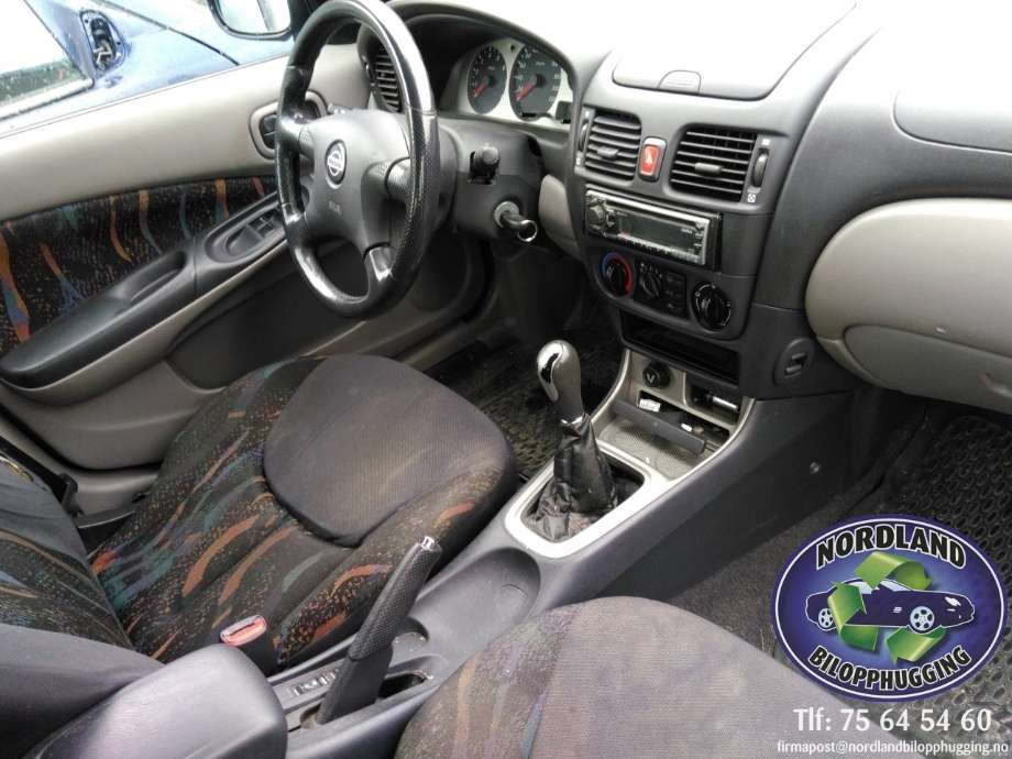 Nissan Almera 2000-2003 (Fase 1) (N16) (N16), Motorkode: QG15, Girkassekode: 