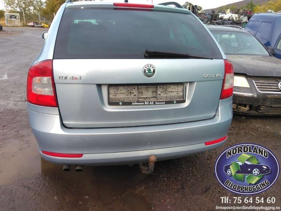 Škoda Octavia 2009-2013 (Type II, Fase 2) , Motorkode: CAY, Girkassekode: