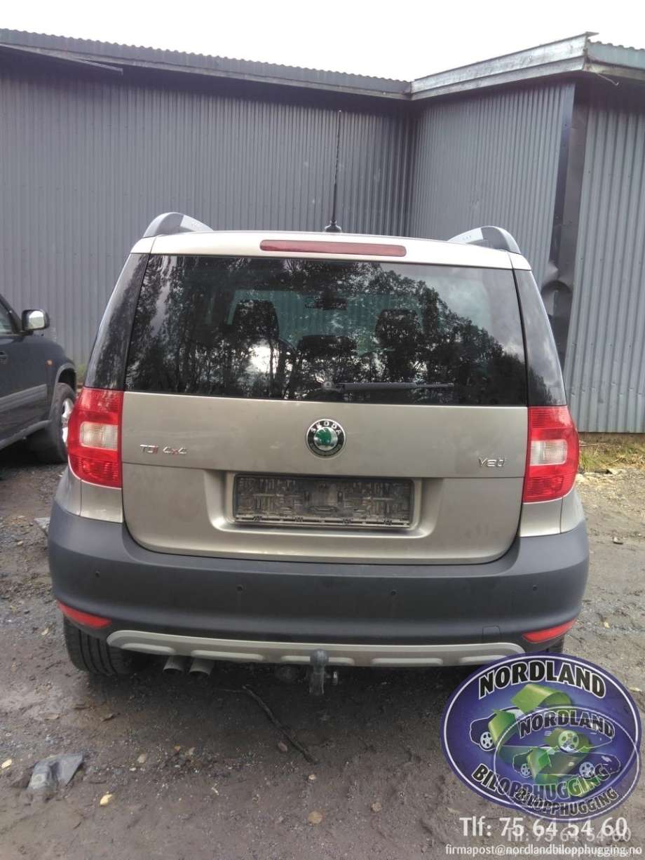 Škoda Yeti 2009-2013 (Fase 1) , Motorkode: CFH, Girkassekode: